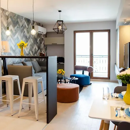 Stylish Studio, Skopje Centre - Private Parking - Panoramic Views Екстериор снимка